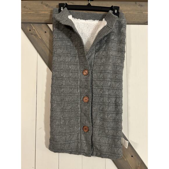 XMWEALTHY Newborn Baby Wrap Swaddle Blanket Knit Sleeping Bag Sleep Sack - Picture 2 of 4